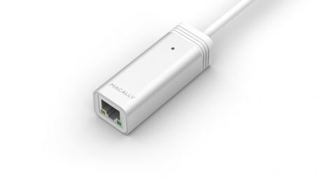 Macally USB 3.0 to Ethernet Adapter Aliminium - Grey