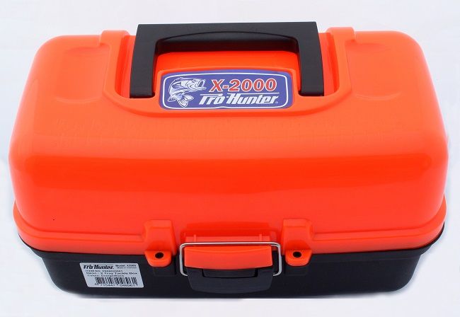 Prohunter 2 Tray Tackle Box - Orange
