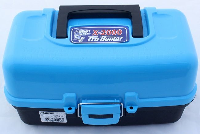Prohunter 2 Tray Tackle Box - Blue