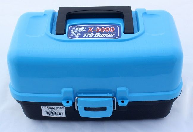 Prohunter 3 Tray Tackle Box - Blue