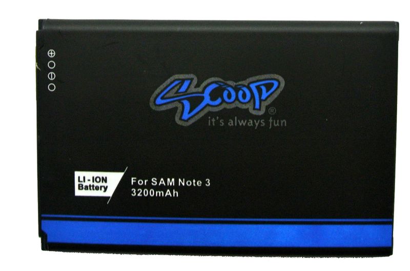 Scoop Battery For Samsung Galaxy Note 3 (N9000)