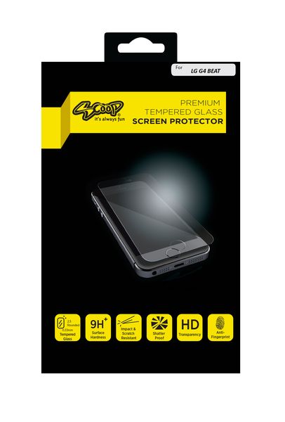 Scoop Tempered Glass For LG G4 Beat