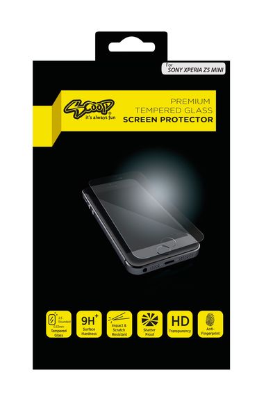 Scoop Tempered Glass For Sony Xperia Z5 Mini