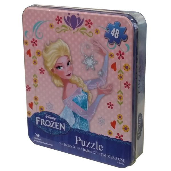 Frozen Puzzle In Tin - 48 Piece