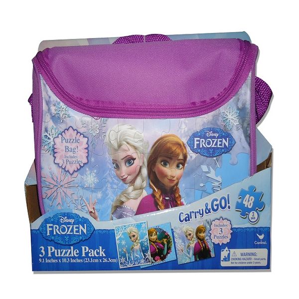 Frozen 3 Puzzles In Bag