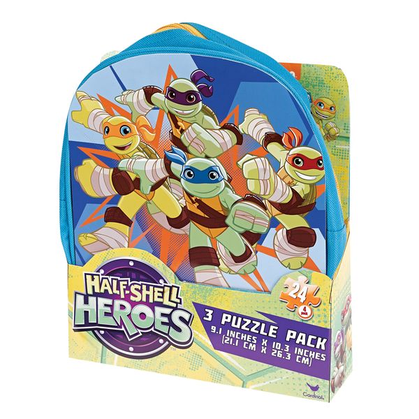 Teenage Mutant Ninja Turtle 3 Puzzle In Backpack
