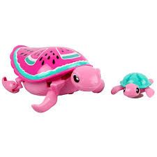 Little Live Pets Turtle - Melon Drops The Fruity Turtle &amp; Baby