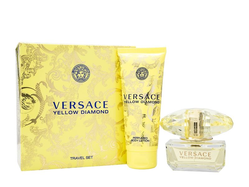 Versace Yellow Diamond EDT 50ml &amp; Body Lotion 100ml (Parallel Import)