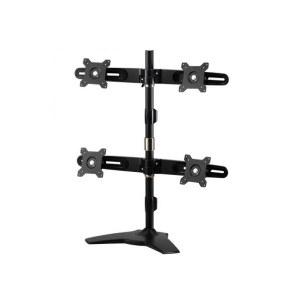 Generic High Grade HG-TS744 Quad Wall Mount Bracket - Black