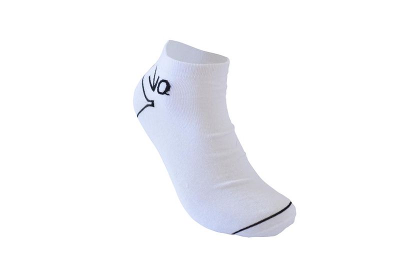 Undeez Online 10 Pack Sport Sock - White