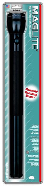 Maglite - 6D Cell Hang pack With Clamps - Black