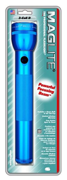 Maglite - 3D Cell Hang pack With Clamps - Blue