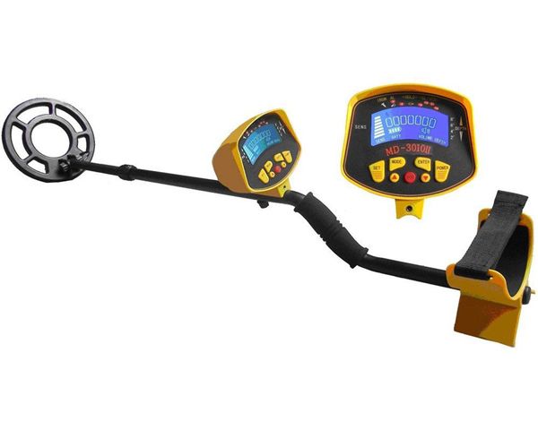 Deep Ground MD-3010II Metal Detector, Gold Digger &amp; Light Hunter