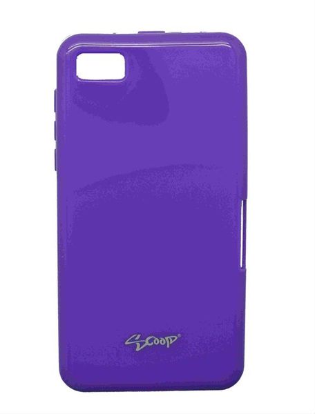 Scoop Progel Blackberry Z10 Case with Screen Protector - Purple