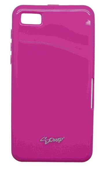 Scoop Progel Blackberry Z10 Case with Screen Protector - Pink