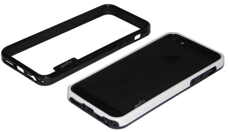 Scoop Bumper Fuzion Case for iPhone 5/SE - Black