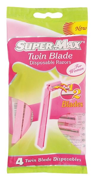 Supermax Lady Disposable Razors- 4