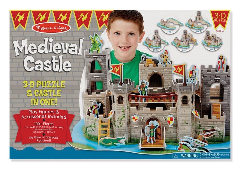 Melissa &amp; Doug Medieval Castle 3D Puzzle
