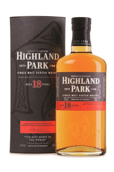Highland Park - 18 Year Old Single Malt Whisky - 750ml