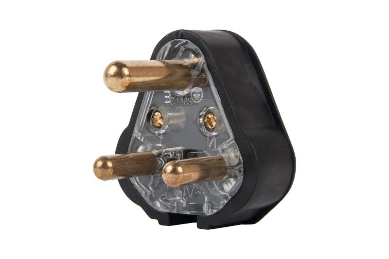 Nexus - Plug Top 16A Synthetic Rubber Solid Brass