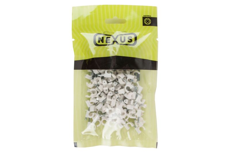 Nexus - Saddle Cable Round 7mm - 100 Piece