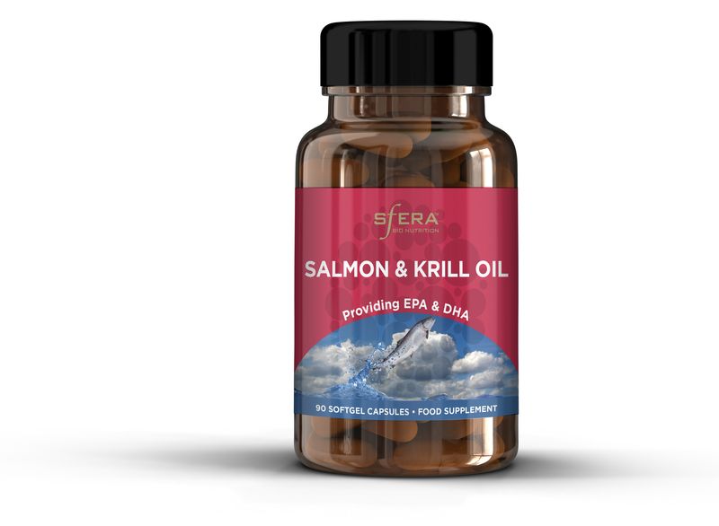Sfera Salmon and Krill oil 500mg - 125ml