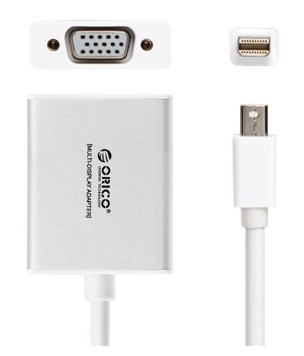 Orico Mini Display to VGA Adapter - Silver