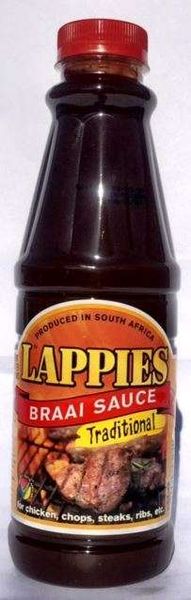 Lappies Braai Sauce - Traditional - 750ml