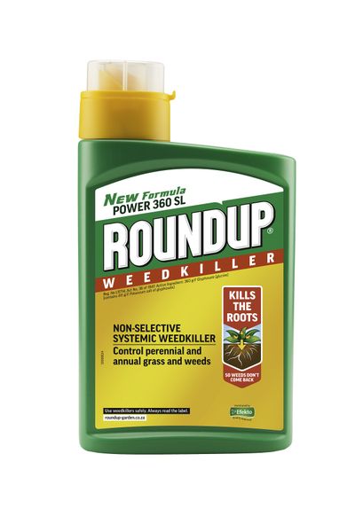 Roundup Weedkiller Concentrate Herbicide 1000ml