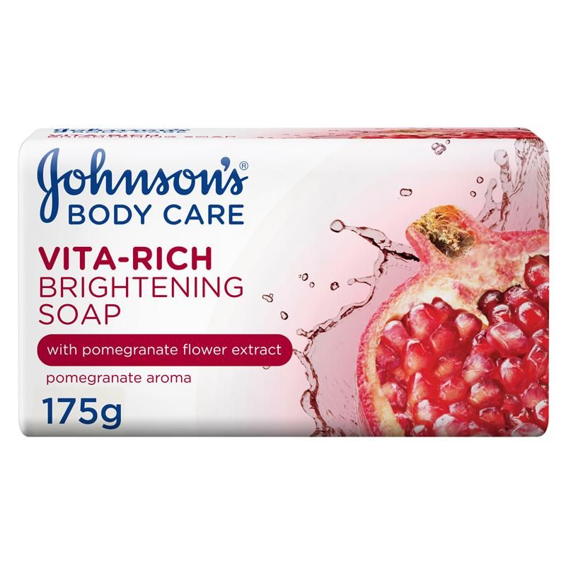 JOHNSON'S, Body Soap, VitaRich, Brightening, 175g Shop Today. Get it