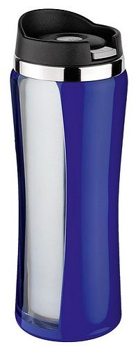 Isosteel - 400ml Mug With Screw Top - Blue