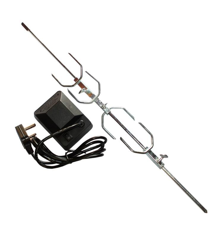 650mm 220V Electric Spit Motor with Rod & Prong Kit Buy Online in
