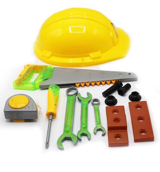 Roly Polyz Builder Helmet with Accessories