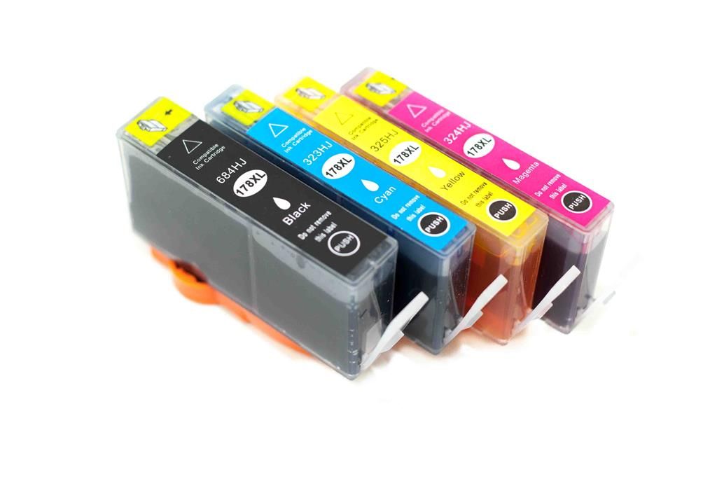 HP Compatible Ink Combo Pack Black/Cyan/Magenta/Yellow HP178XL/178 ...