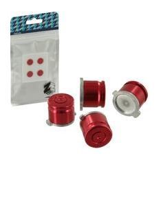 Zedlabz - Metal Bullet Buttons X4 - Red (PS4)
