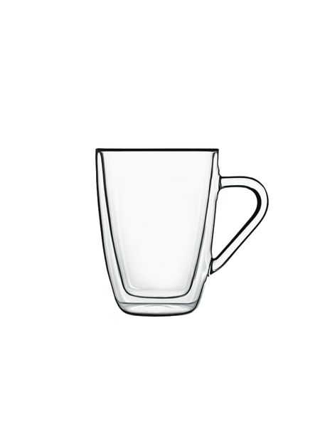 Luigi Bormioli - 320ml Thermic Glass Mug - Set of 2