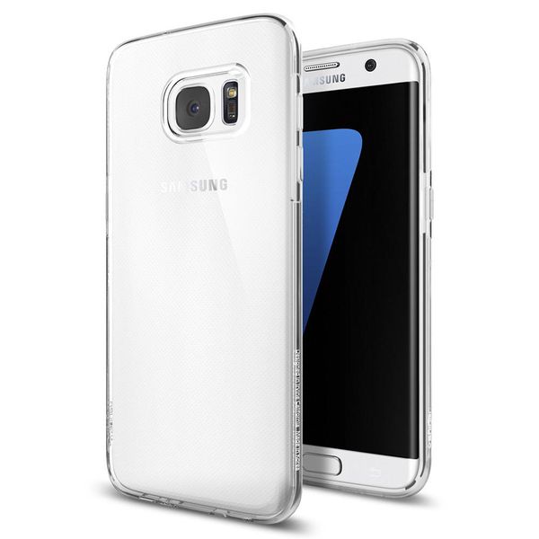 SPIGEN Liquid Crystal Case for Samsung Galaxy S7 Edge - Clear