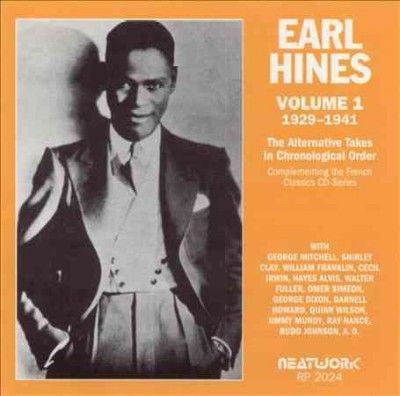 Earl Hines - Alternative Takesvolume 1 1929 - 41 (CD)