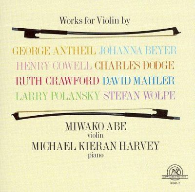 Miwako Abe - Works For Violin By George Antheil (CD)