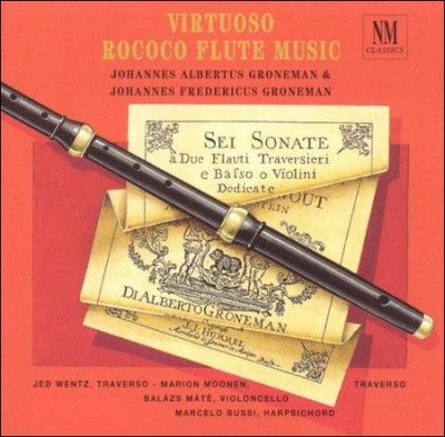 Albertus Groneman - Groneman: Sonatas For Flute And Basso (CD)