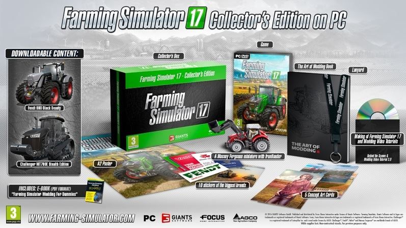 Farming Simulator 17 Collectors Edition (PC DVD)