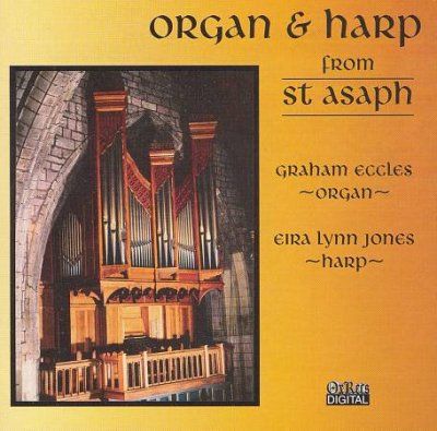 Graham Eccles - Bach: Organ &amp; Harp From St Asaph (CD)