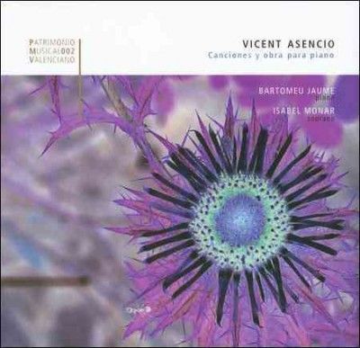 Bartomeu Jaume - Asencio: Piano Music And Vocal Works (CD)