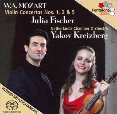 Julia Fischer - Mozart: Violin Concertos No 1 2 &amp; 5 (CD)