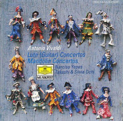 Yepes/kuentz - Vivaldi: Guitar &amp; Mandolin Ctos. (CD)