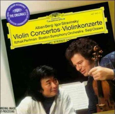 Perlman/ozawa/boston - Berg: Violin Cto (CD)