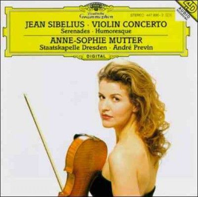 Mutter/previn/dresde - Sibelius: Violin Ctoserenades (CD)