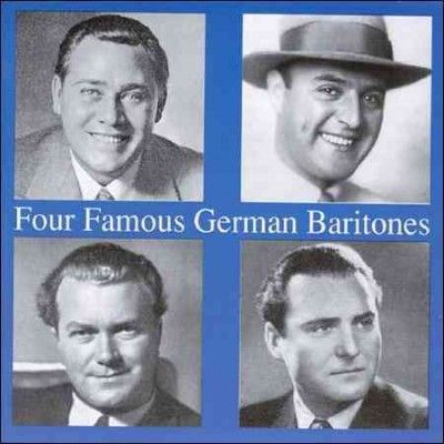 Four Famous German Baritones - (Import CD)