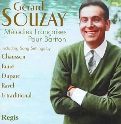 Gerard Souzay: Melodies Francaises Pour Bariton (CD / Album)