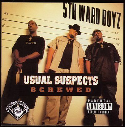 5th Ward Boyz - Usual Suspect (chopped &amp; Screwed) (CD)